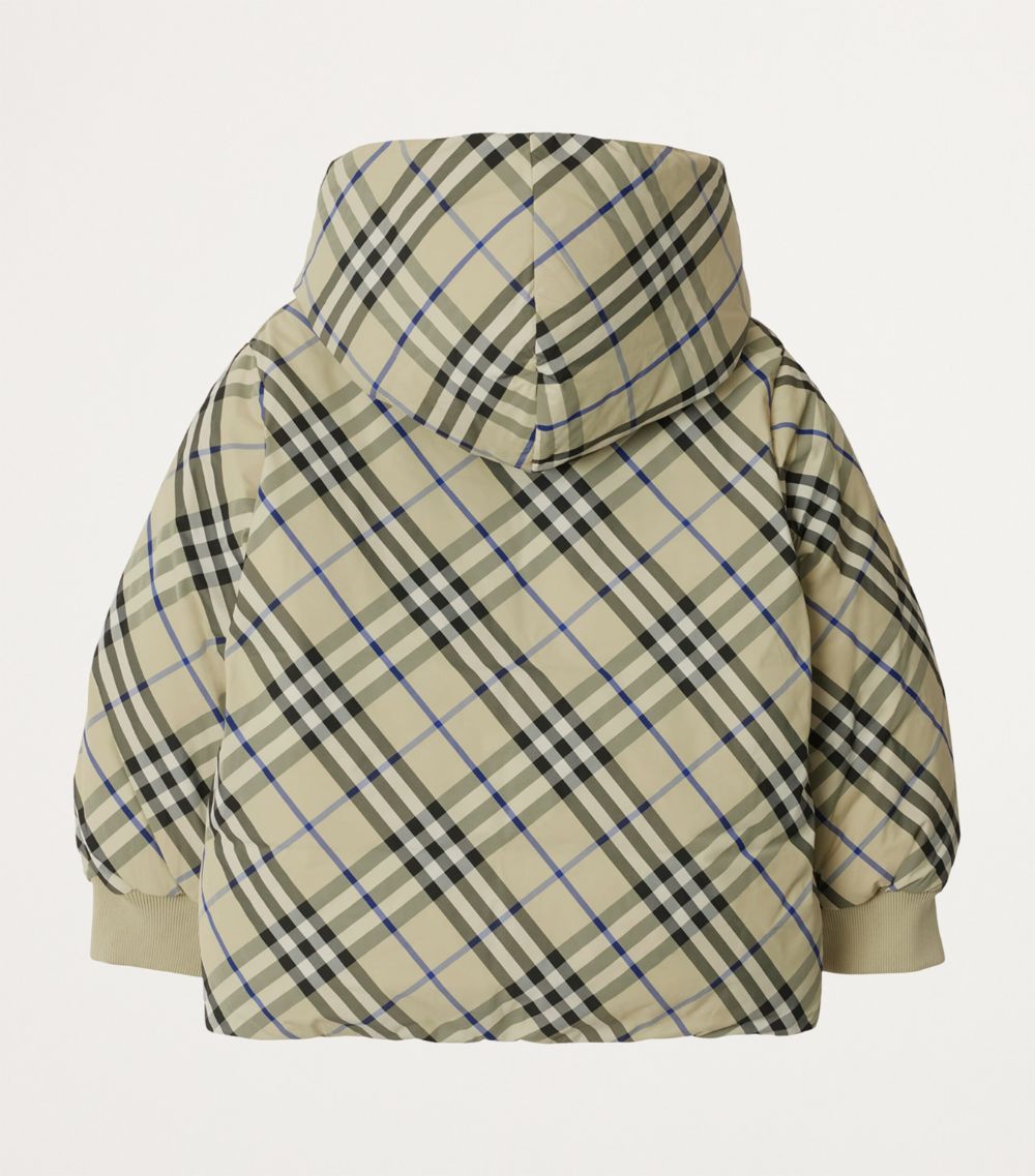 Burberry Burberry Kids Reversible Check Puffer Jacket (3-14 Years)