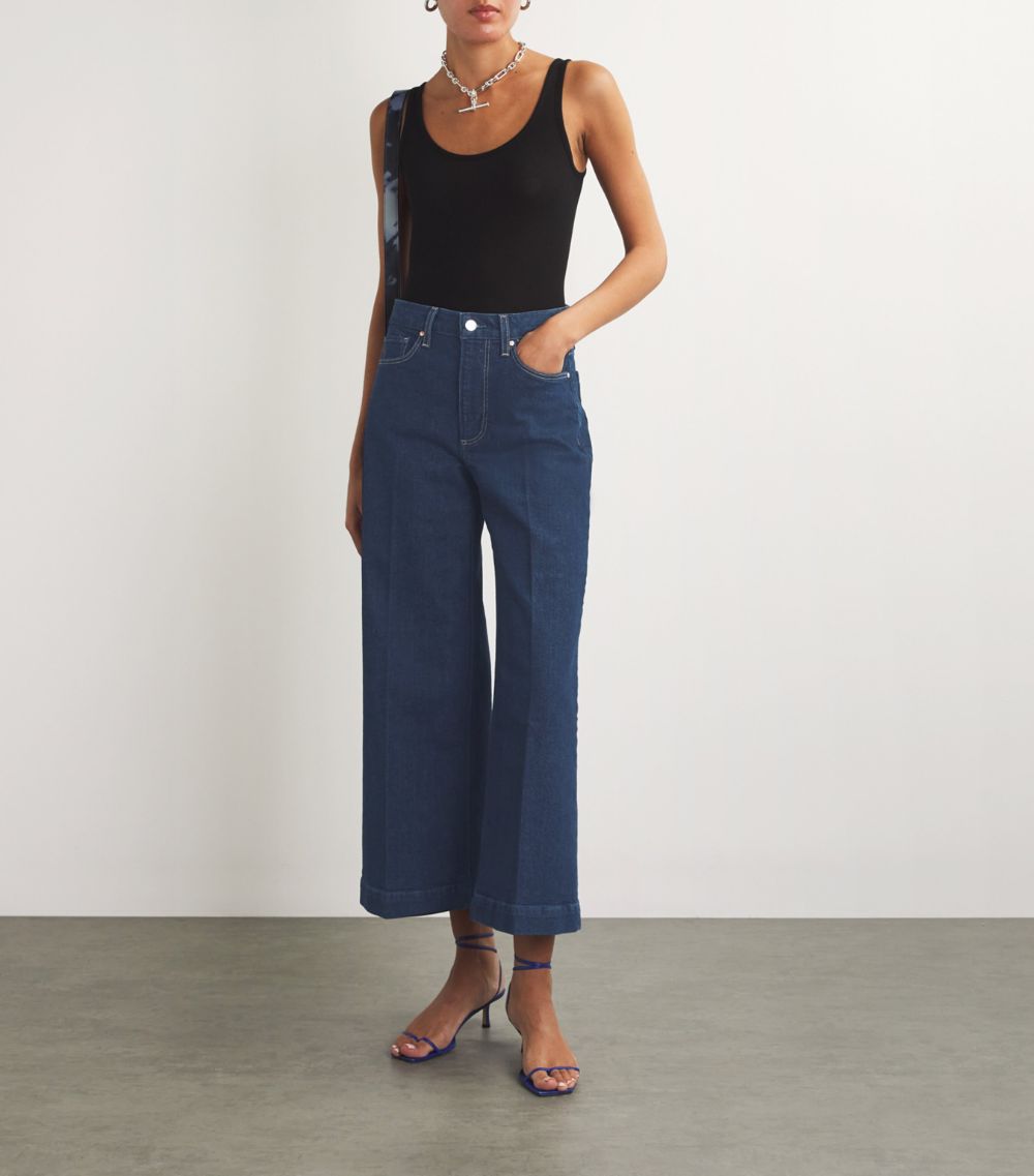 Paige Paige Harper High-Waist Wide-Leg Jeans