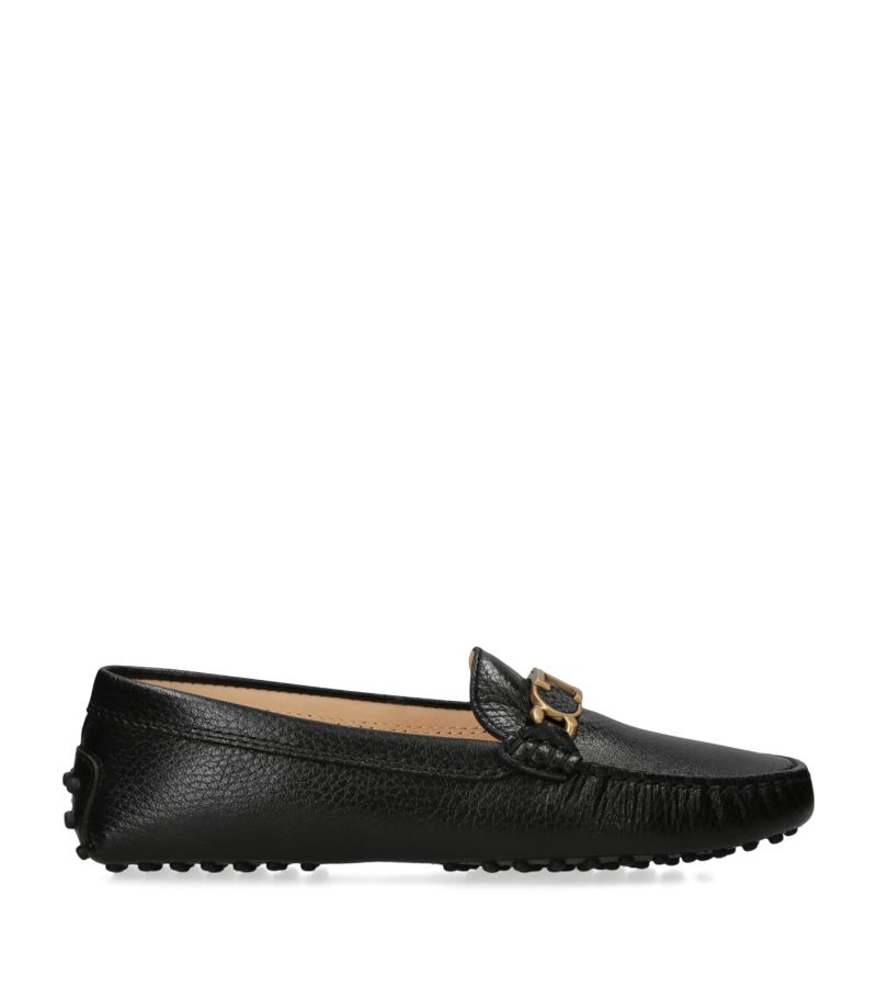 Tod's Tod's Leather T-Bar Gommino Driving Shoes