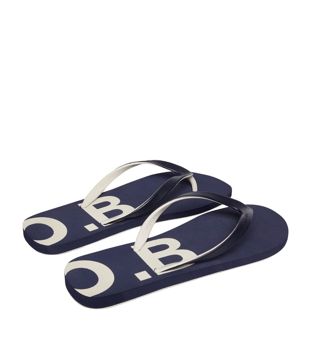 Orlebar Brown Orlebar Brown Haston Logo Flip Flops