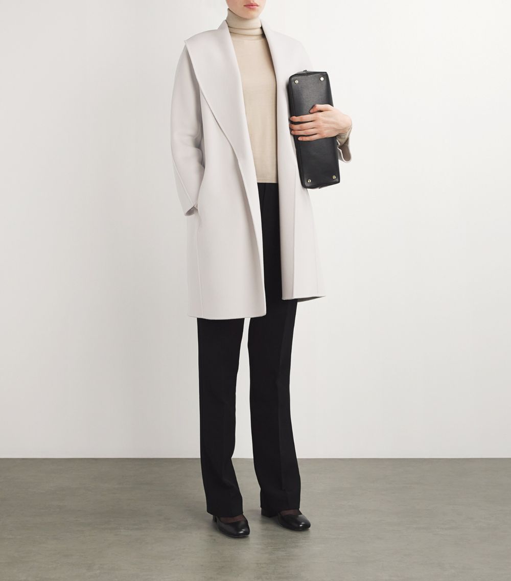 Max Mara Max Mara Virgin Wool Wrap Coat