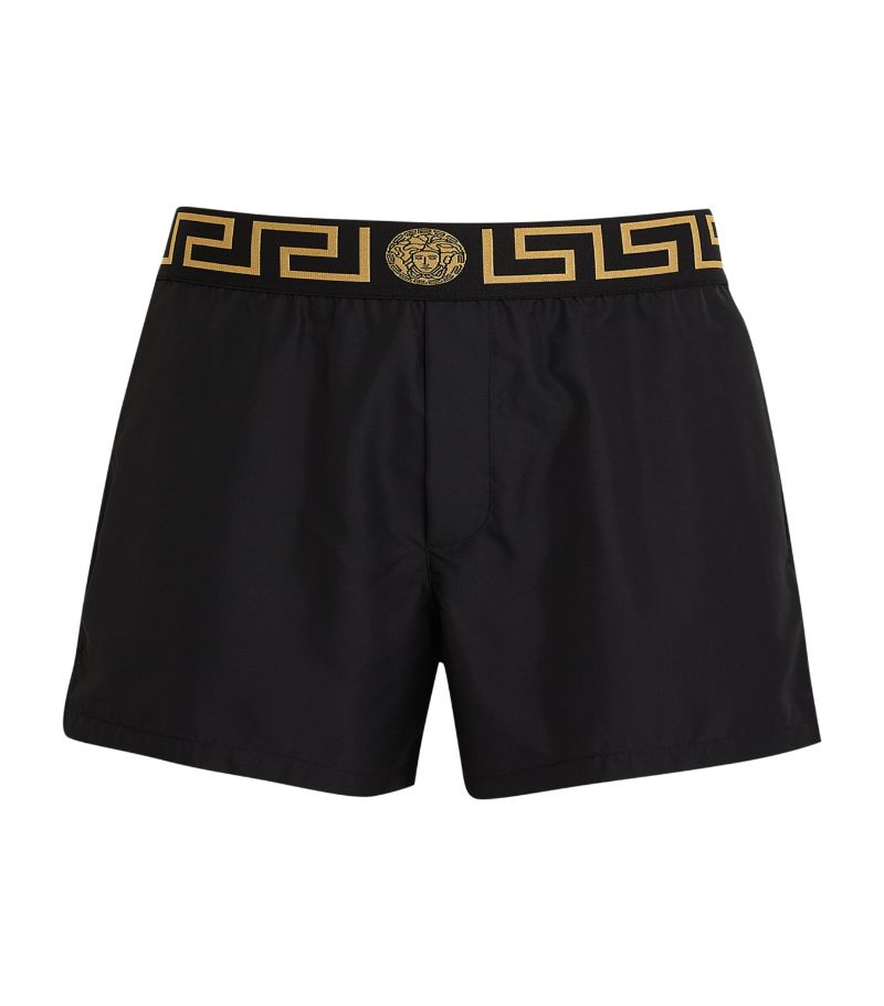 Versace Versace Greca-Waistband Swim Shorts