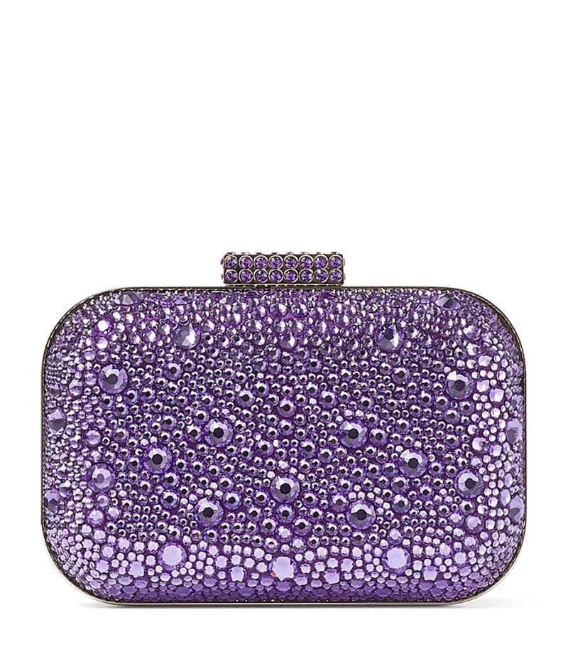 Jimmy Choo Jimmy Choo Crystal-Embellished Clutch Bag