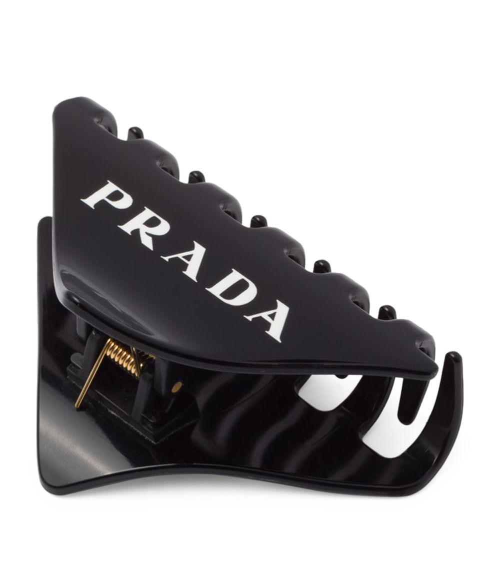 Prada Prada Logo Hair Clip