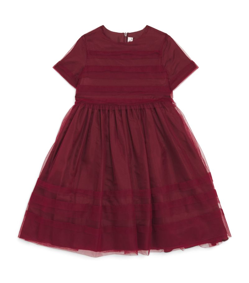 Il Gufo Il Gufo Tulle Striped Dress (3-10 Years)