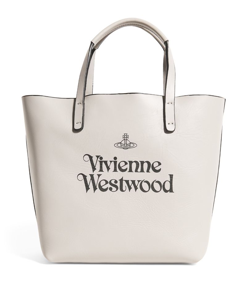 Vivienne Westwood Vivienne Westwood Leather Studio Tote Bag