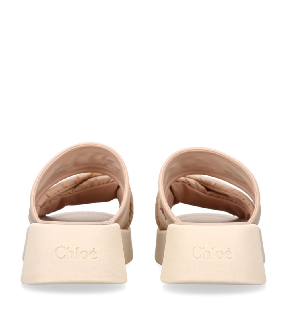 Chloé Chloé Mila Flatform Slides