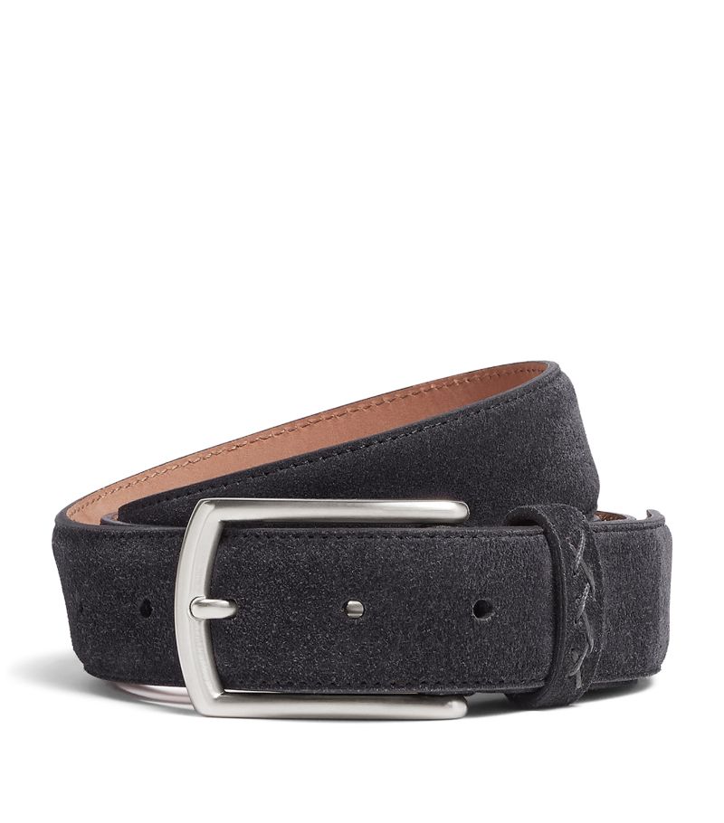 zegna Zegna Suede Belt