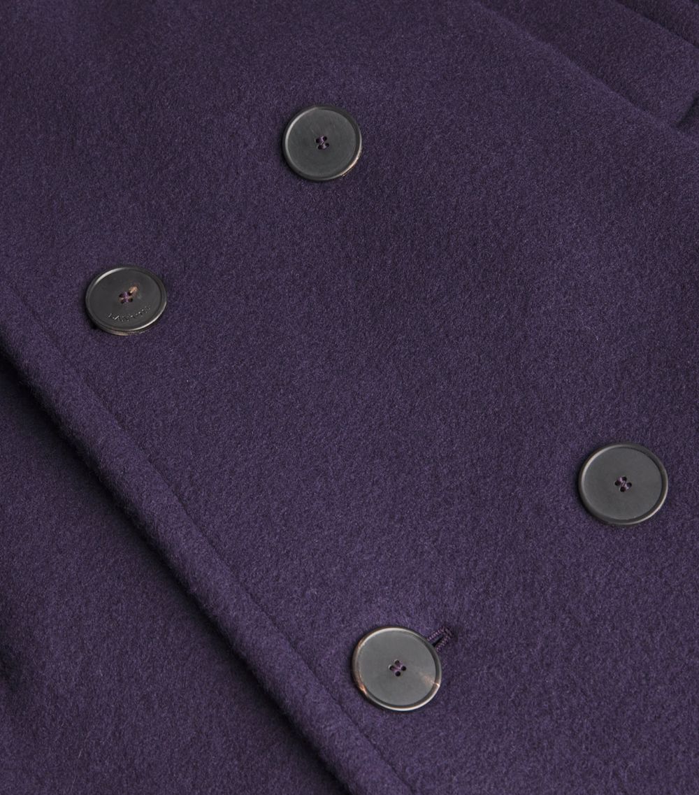 Lanvin Lanvin Wool Double-Breasted Pea Coat