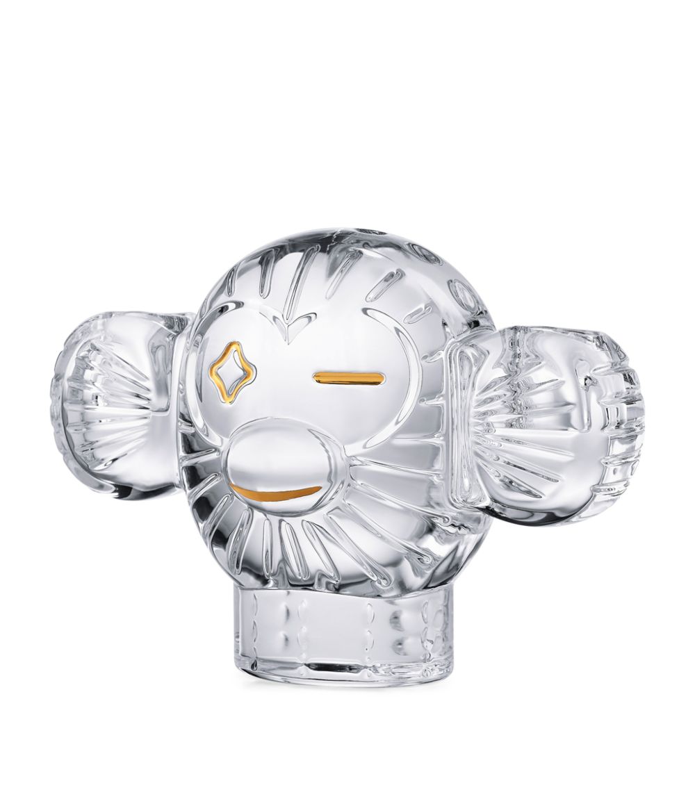 Baccarat Baccarat Crystal Faunacrystopolis Monkey Candle Holder