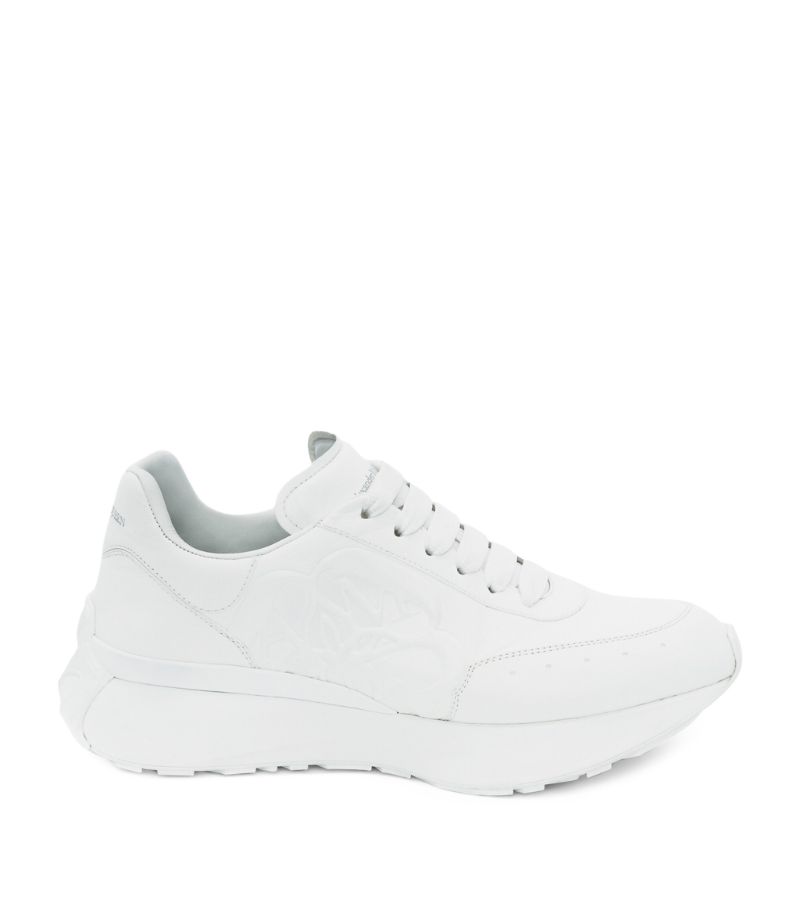 Alexander McQueen Alexander McQueen Leather Sprint Runner Sneakers