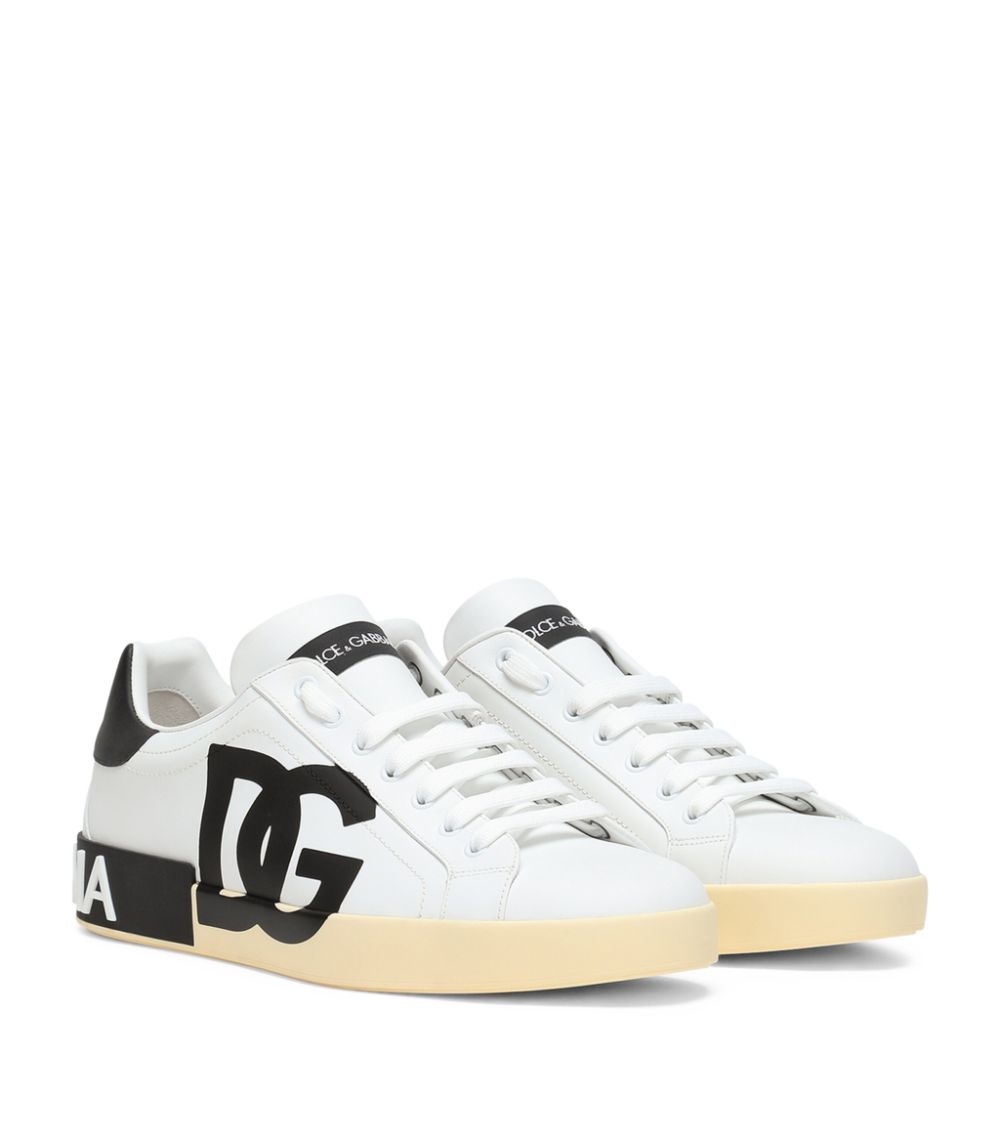 Dolce & Gabbana Dolce & Gabbana Leather Portofino Sneakers