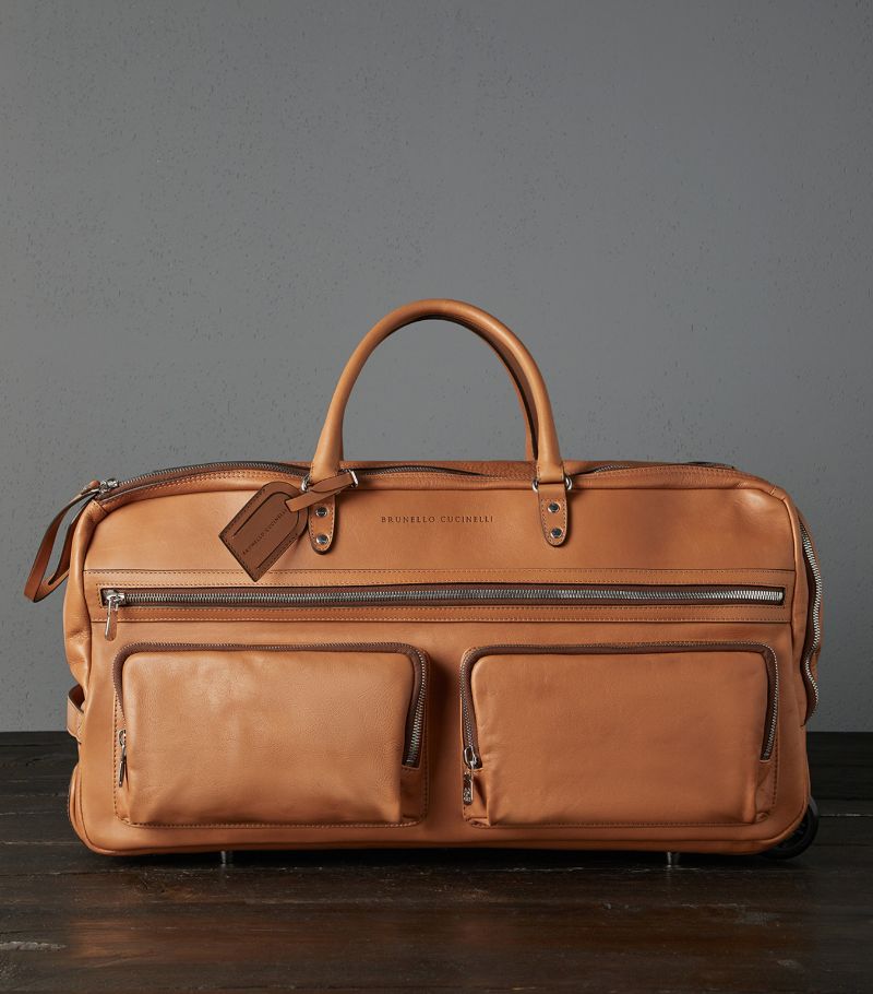 Brunello Cucinelli Brunello Cucinelli Leather Holdall