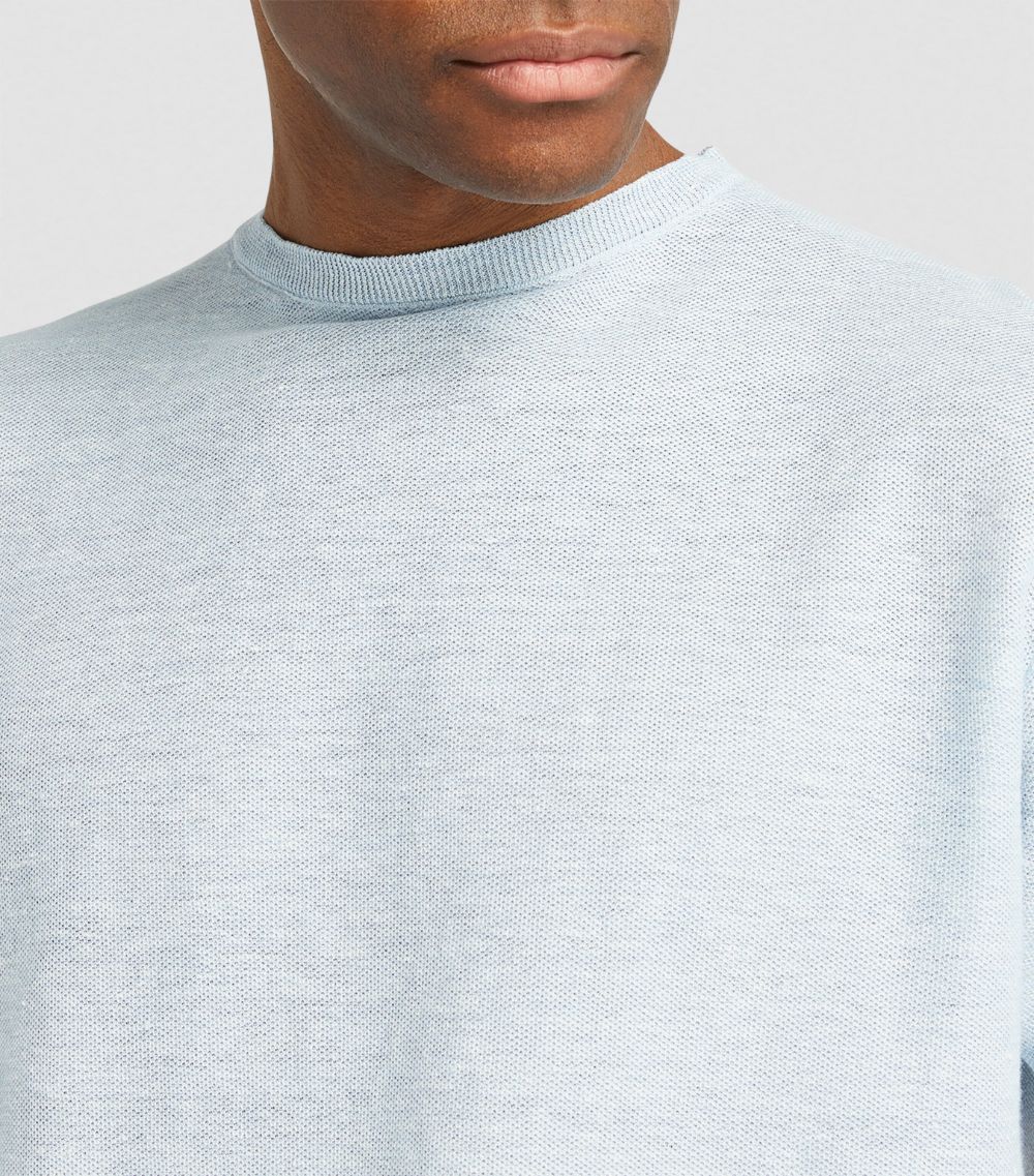 Sease Sease Linen-Cotton T-Shirt