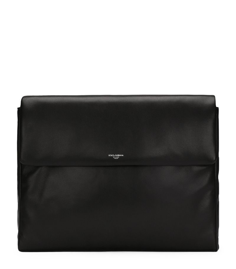 Dolce & Gabbana Dolce & Gabbana Lamb Skin Briefcase