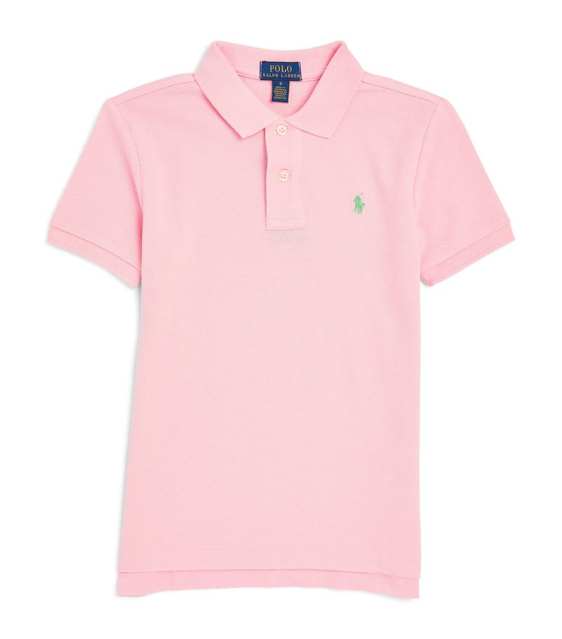 Ralph Lauren Kids Ralph Lauren Kids Cotton Slim Polo Shirt (6-14 Years)