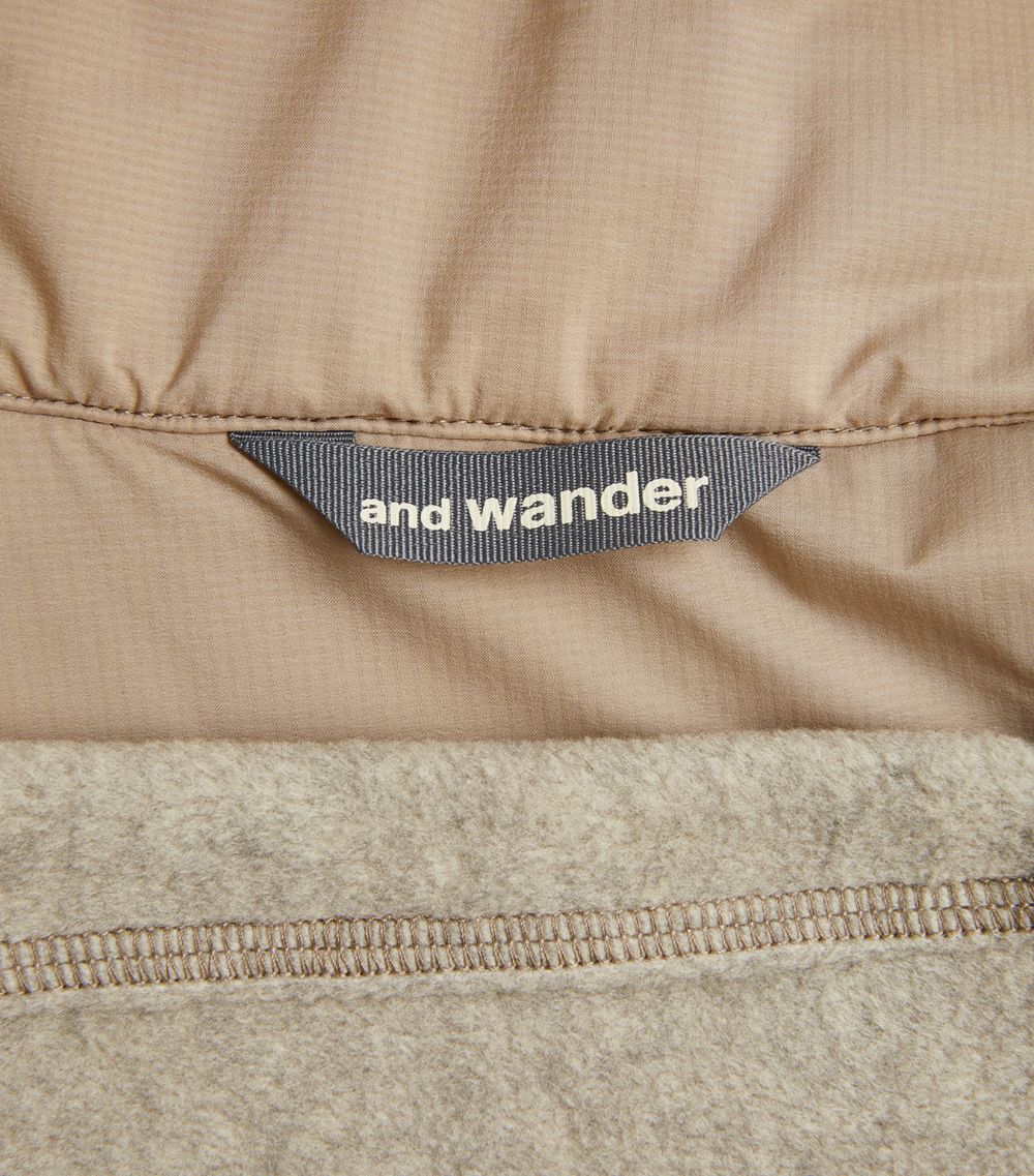 And Wander And Wander Hooded Fleece Jacket