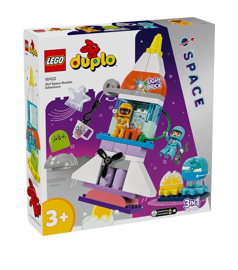 Lego Lego Duplo 3-In-1 Space Shuttle Adventure Rocket Toy 10422