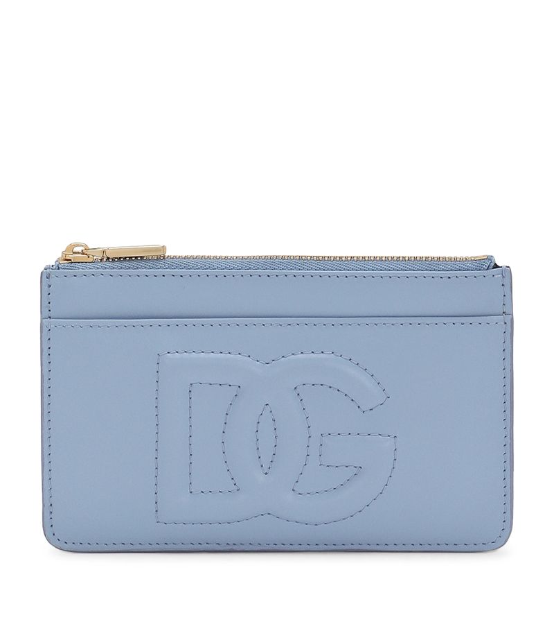 Dolce & Gabbana Dolce & Gabbana Medium Calfskin Dg Logo Card Holder