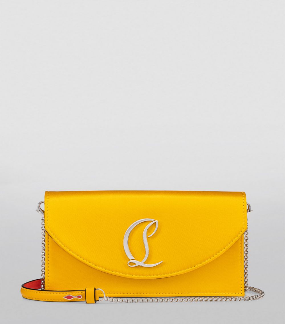 Christian Louboutin Christian Louboutin Loubi54 Satin Clutch Bag