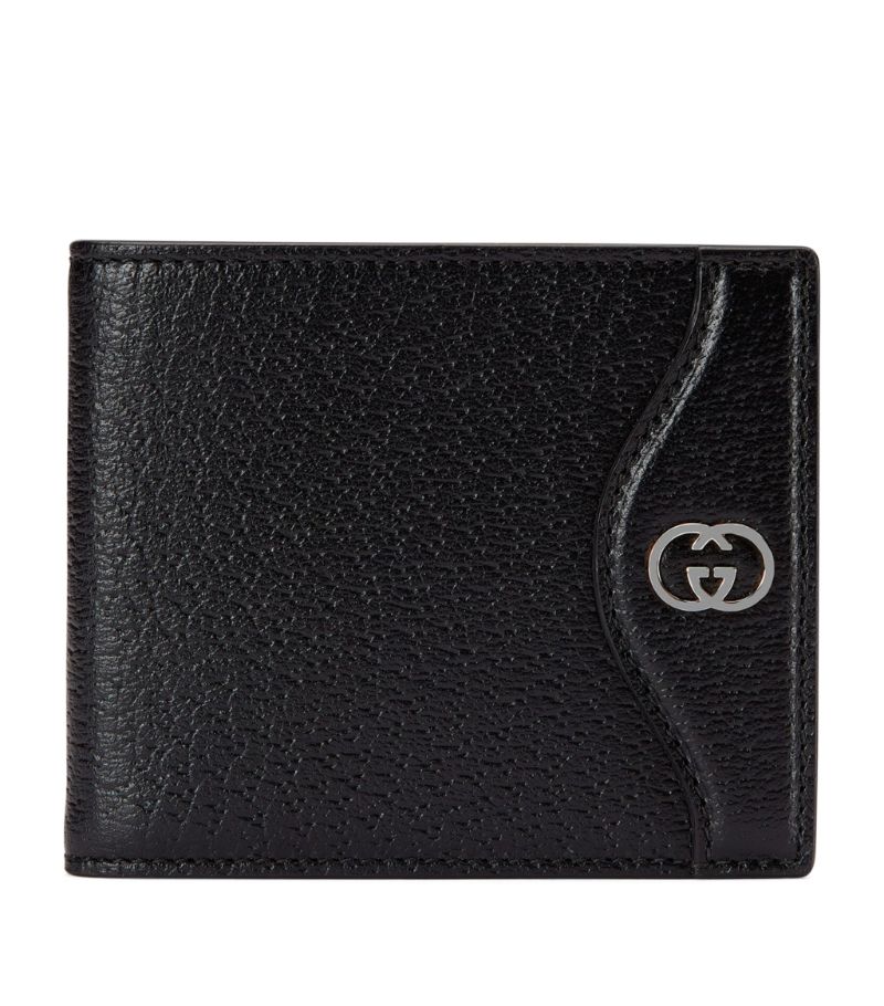 Gucci Gucci Leather Interlocking G Bifold Wallet