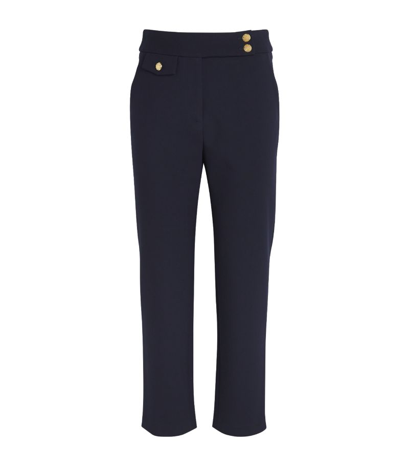 Veronica Beard Veronica Beard Woven Cropped Renzo Trousers