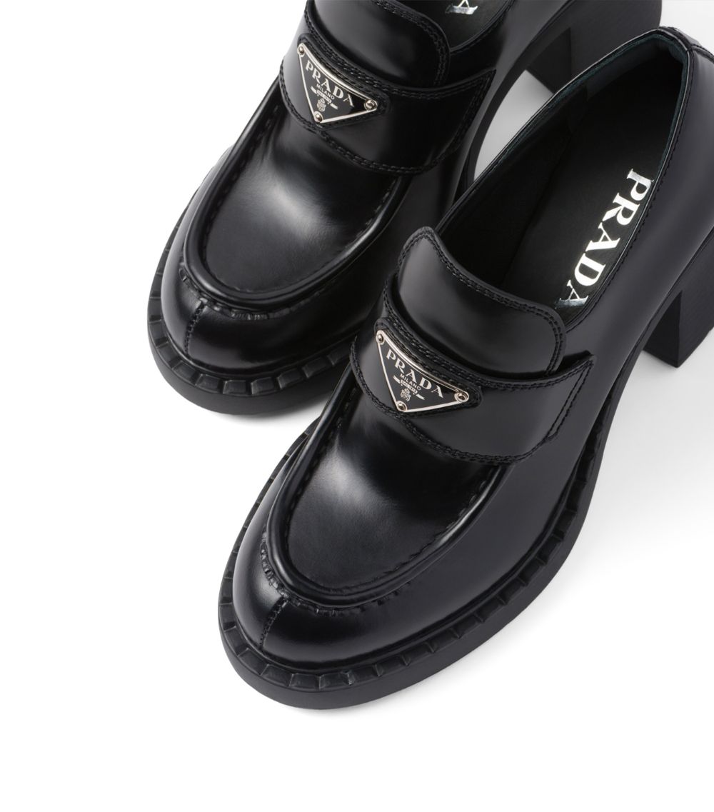 Prada Prada Leather Loafers 85