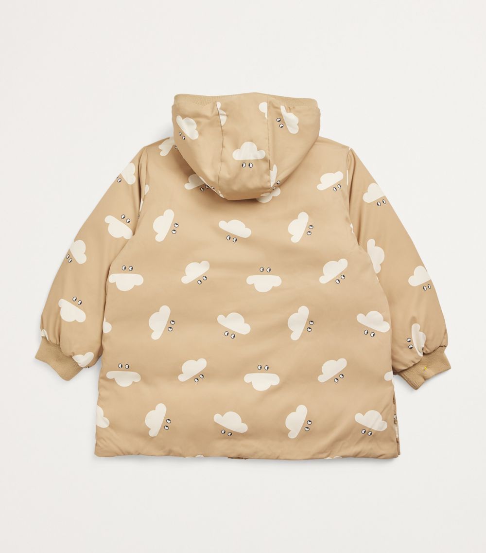  Petite Revery Padded Cloud Print Jacket (3-9 Years)