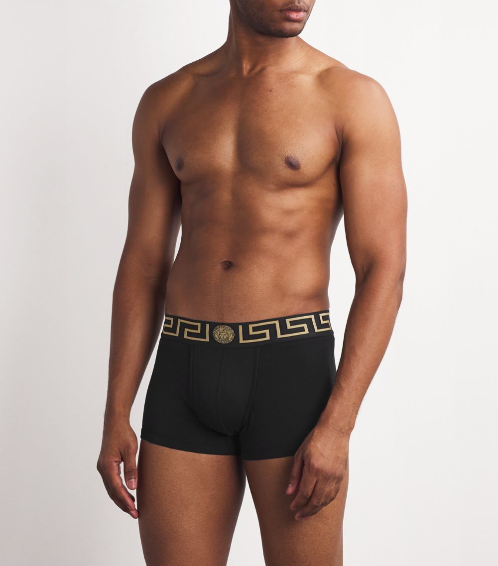 Versace Versace Greca Low-Rise Trunks