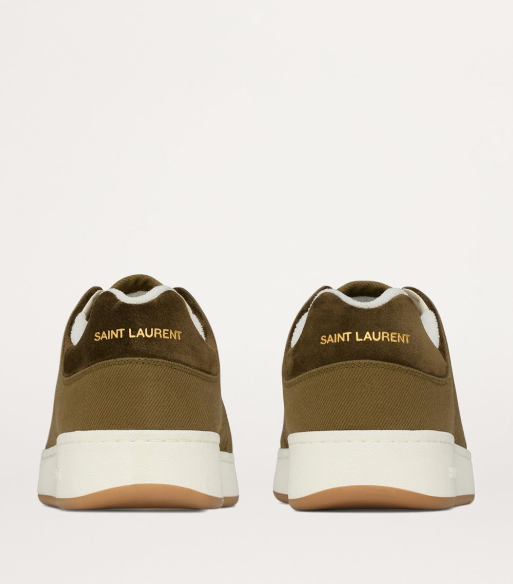 Saint Laurent Saint Laurent Leather Sl/61 Low-Top Sneakers