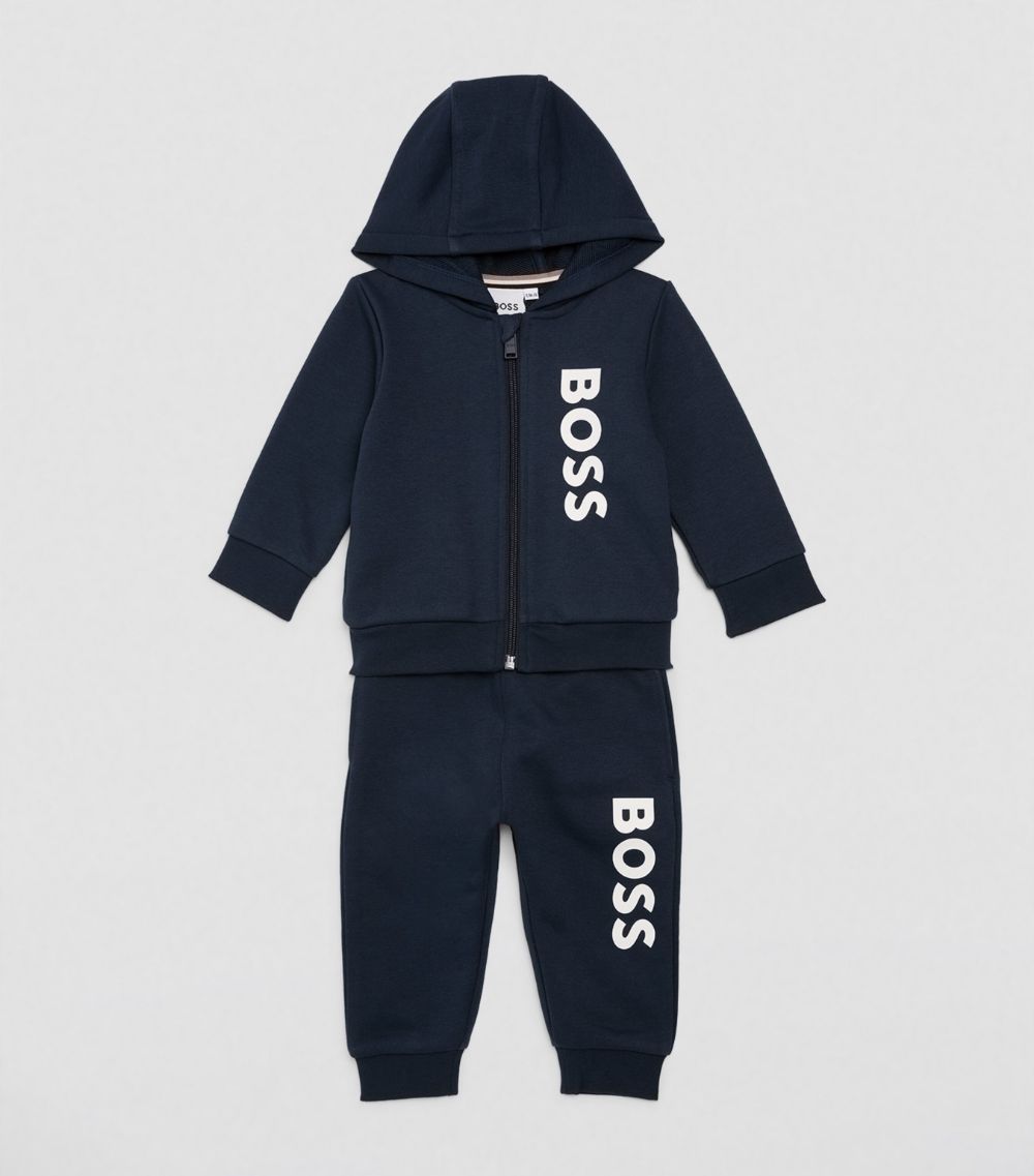 Boss Kidswear Boss Kidswear Logo Zip-Up Hoodie (6-18 Months)