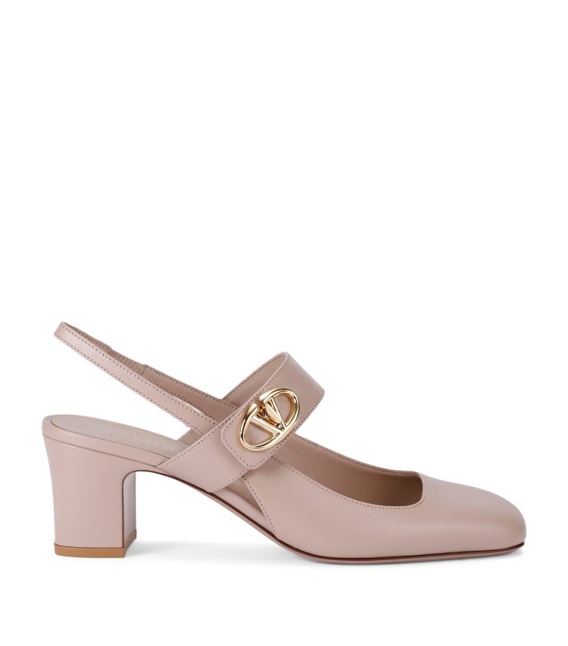 VALENTINO GARAVANI Valentino Garavani Vlogo Locker Slingback Pumps 60