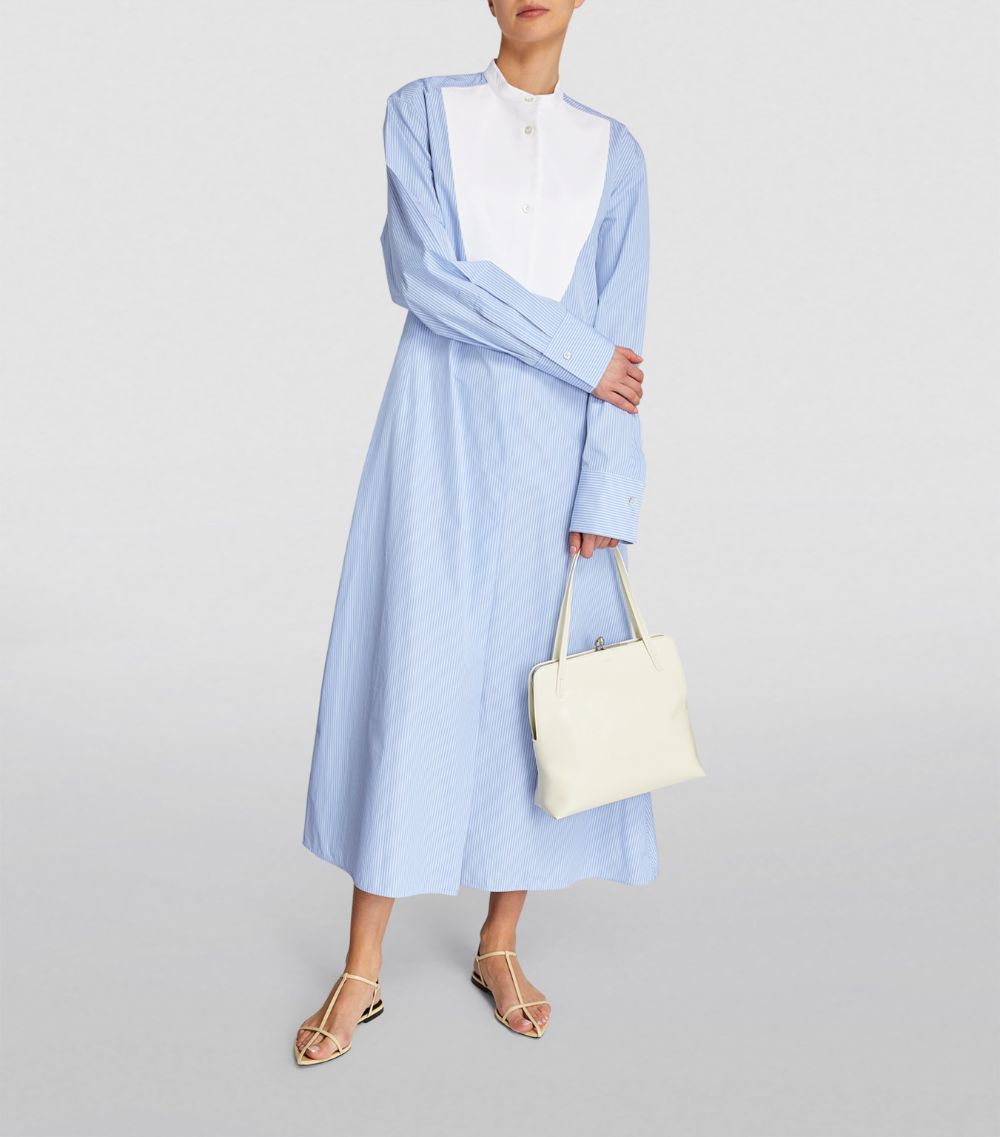 Jil Sander Jil Sander Collarless Shirt Dress