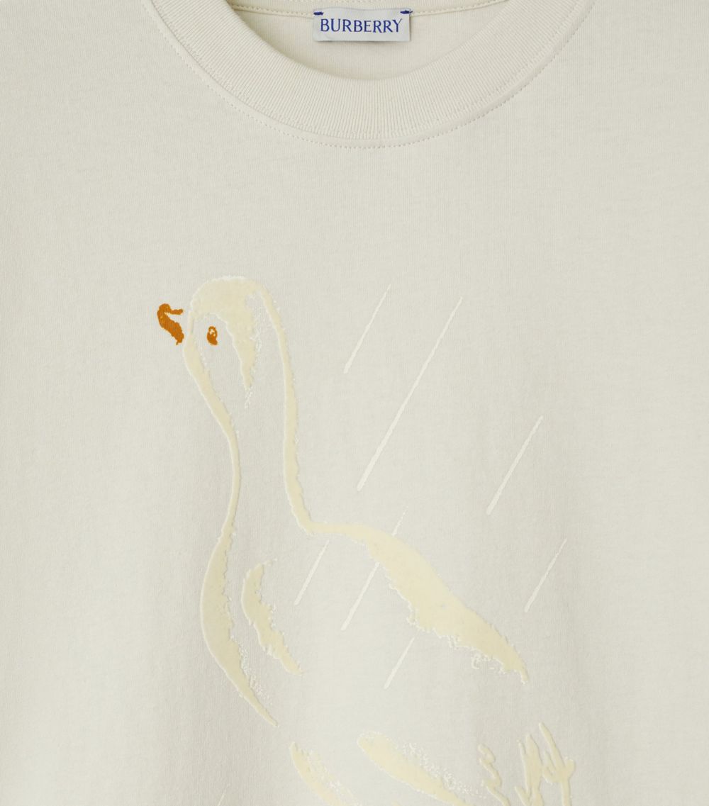 Burberry Burberry Cotton Duck T-Shirt