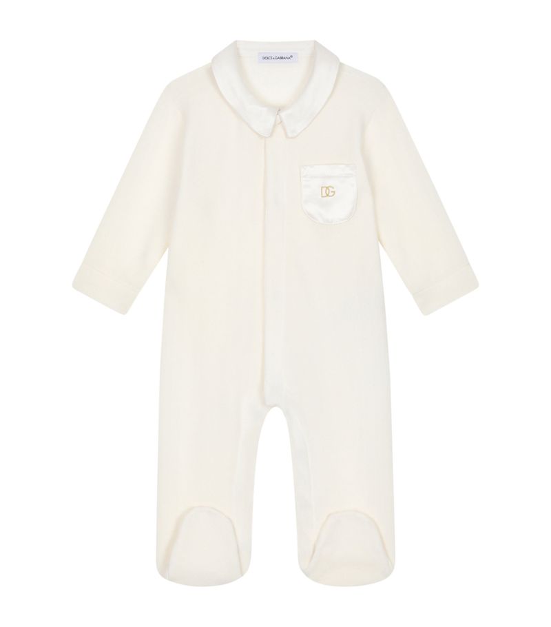 Dolce & Gabbana Dolce & Gabbana Kids Pocket-Detail All-In-One (0-24 Months)