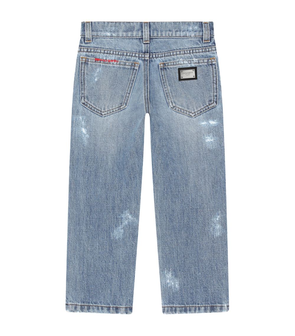 Dolce & Gabbana Dolce & Gabbana Kids Straight-Leg Jeans (8-14 Years)