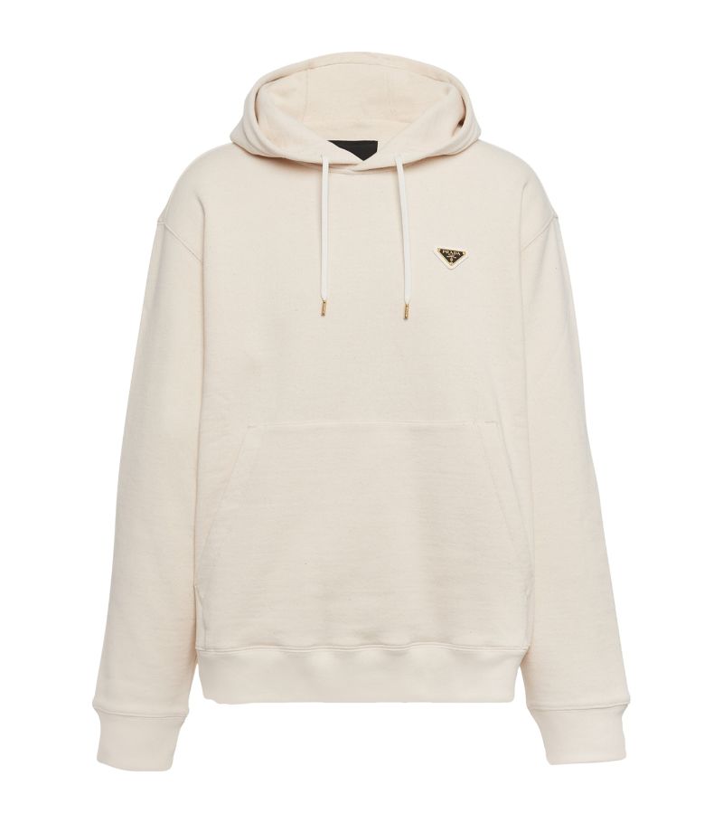 Prada Prada Cotton Fleece Hoodie