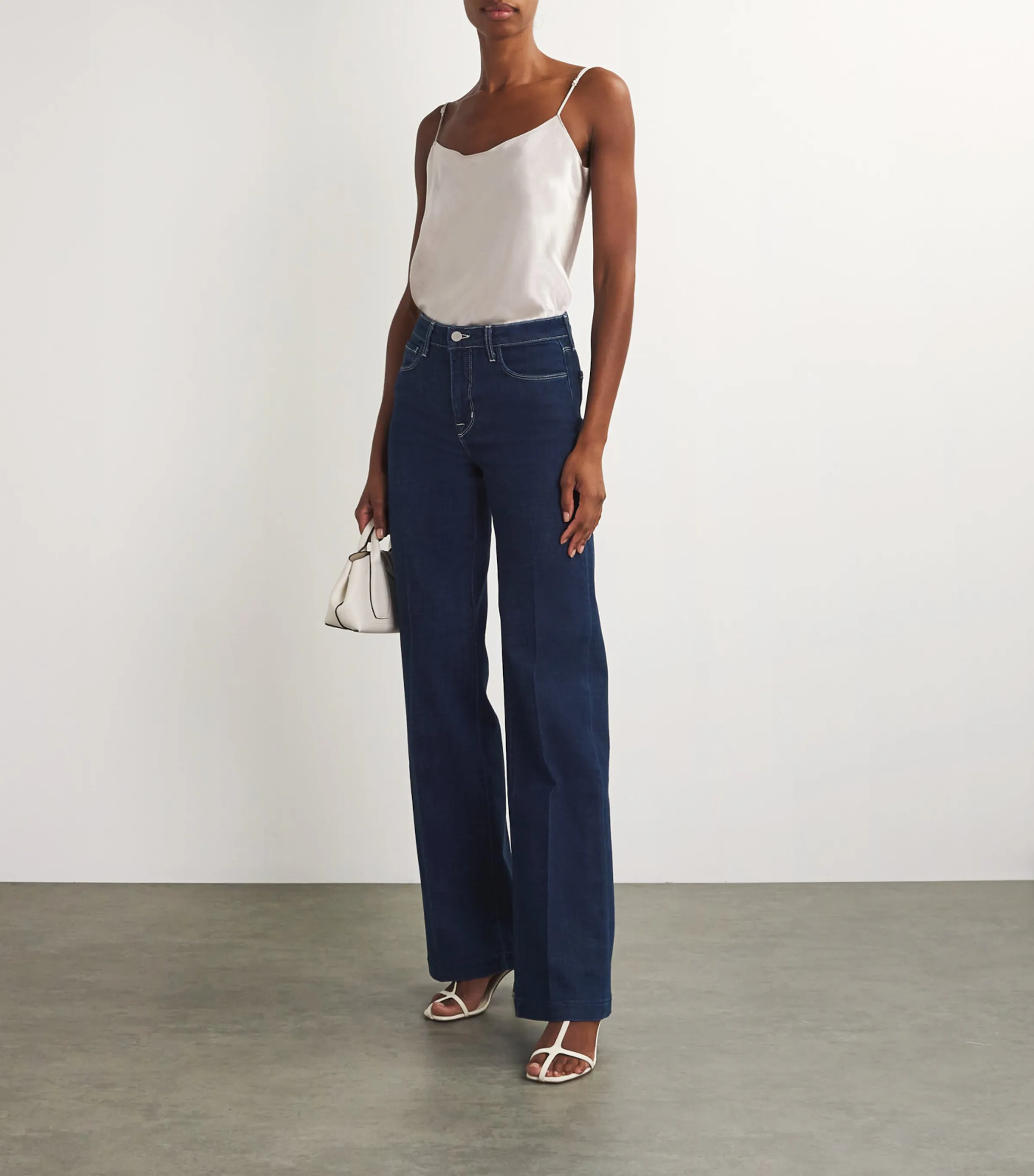 L'Agence L'Agence Clayton Wide-Leg Jeans