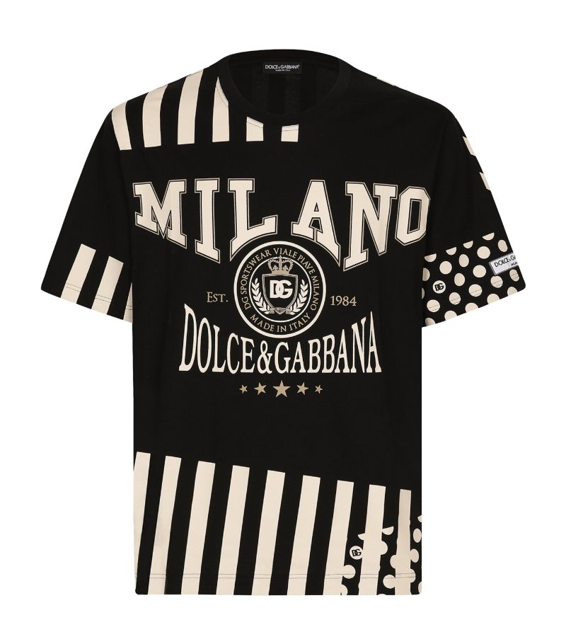 Dolce & Gabbana Dolce & Gabbana Cotton Graphic T-Shirt