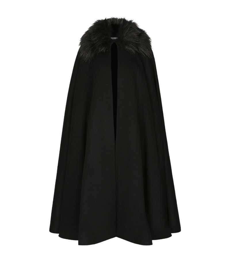 Dolce & Gabbana Dolce & Gabbana Cashmere-Wool Cape