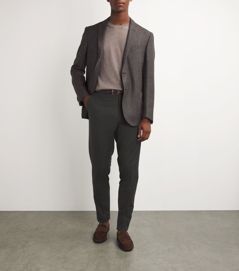 Marco Pescarolo Marco Pescarolo Cashmere-Blend Tailored Trousers