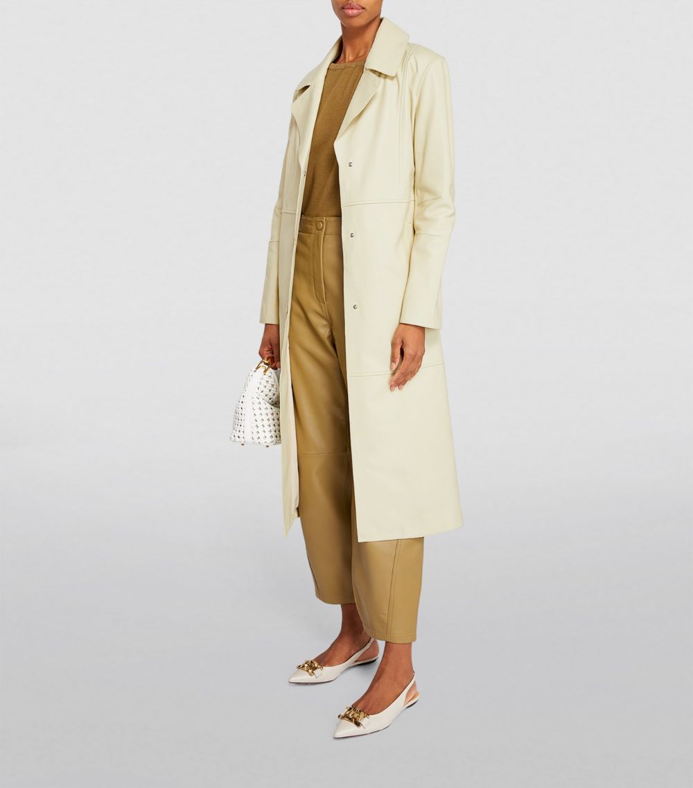 Yves Salomon Yves Salomon Leather Trench Coat