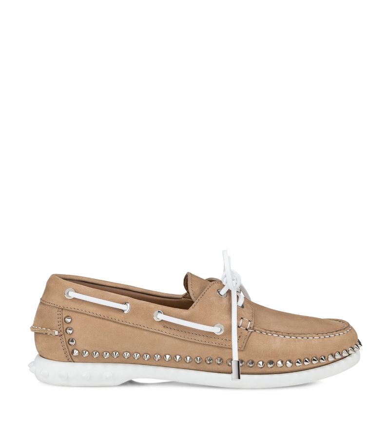 Christian Louboutin Christian Louboutin Gerockel Leather Boat Shoes