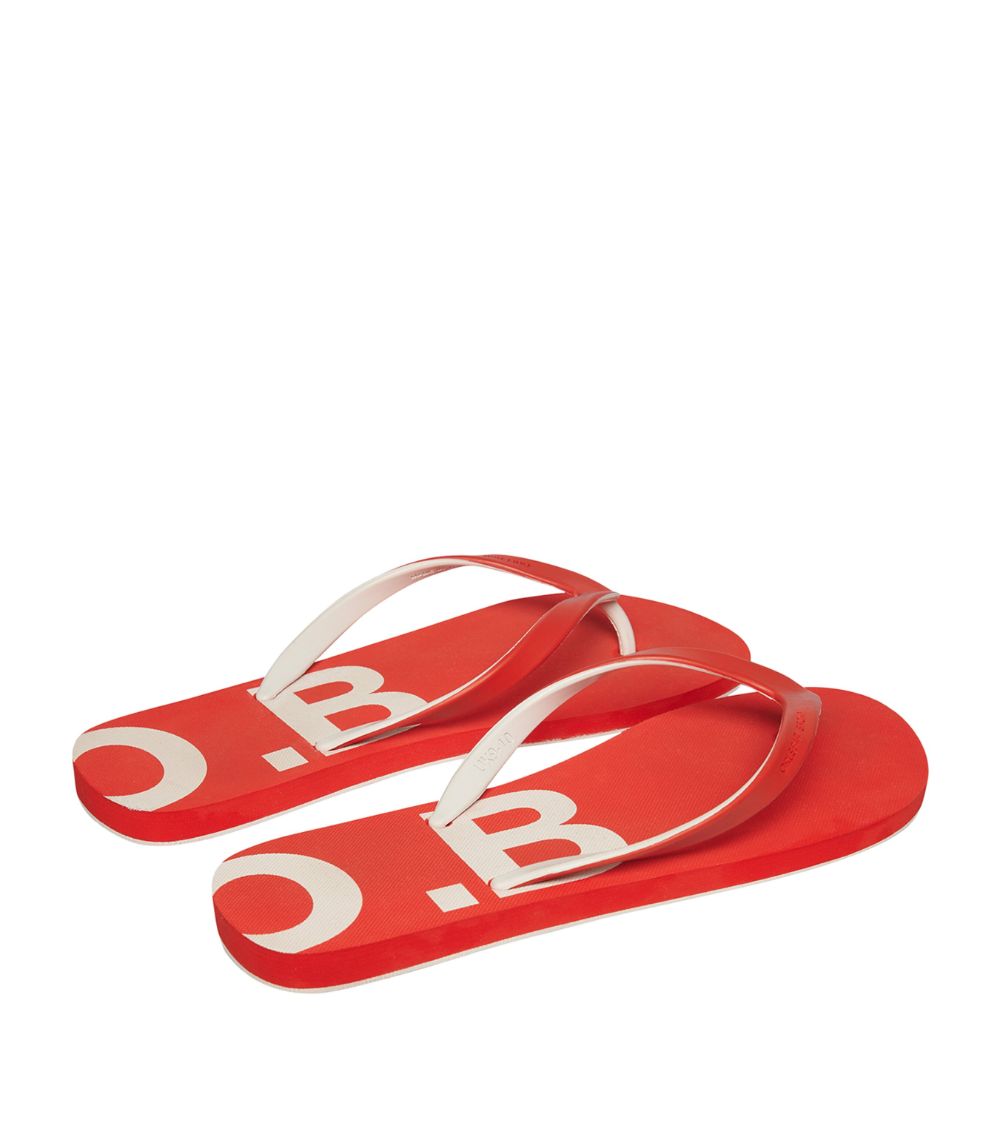 Orlebar Brown Orlebar Brown Haston Logo Flip Flops