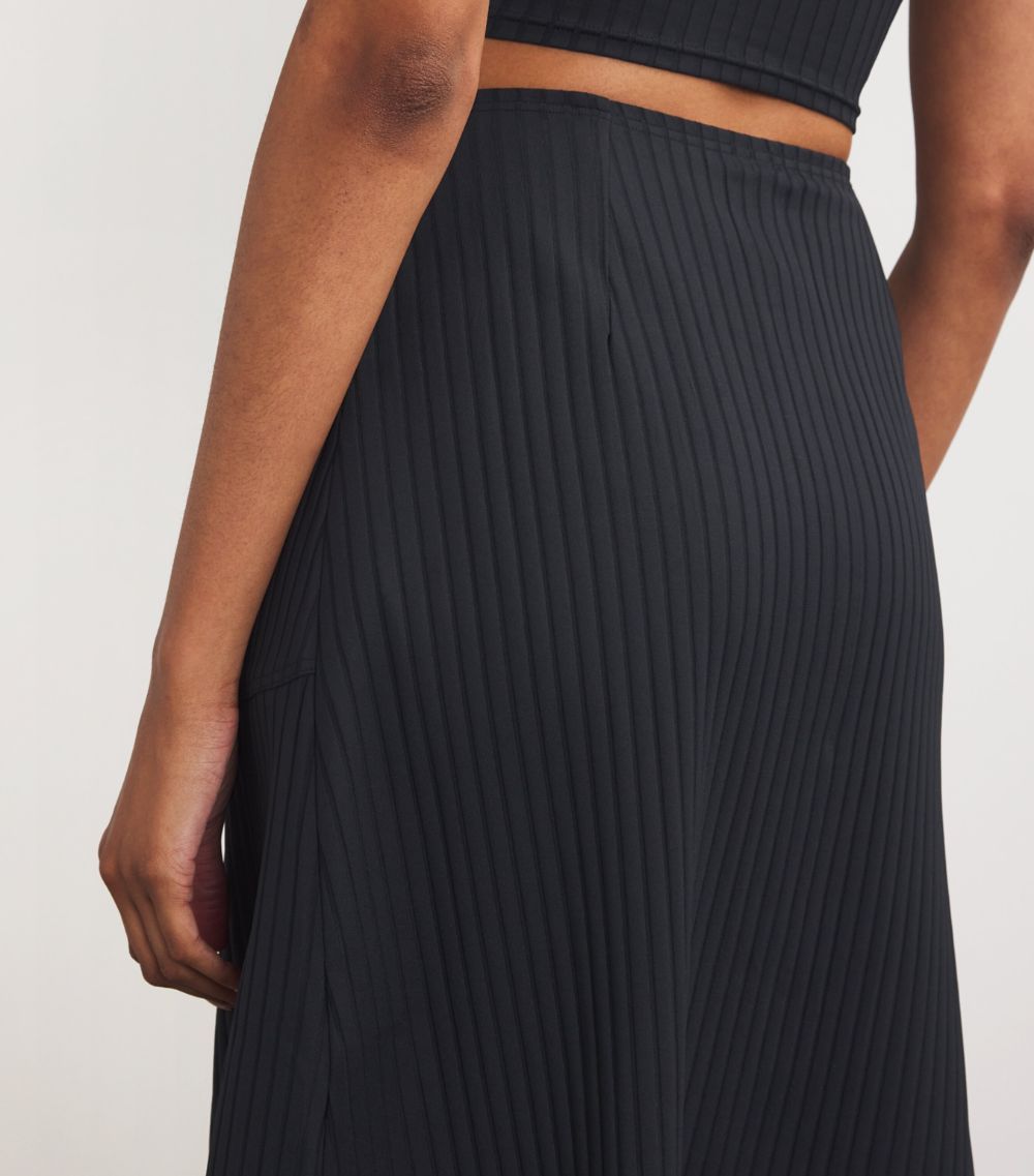 Eres Eres Ribbed Copacabana Midi Skirt