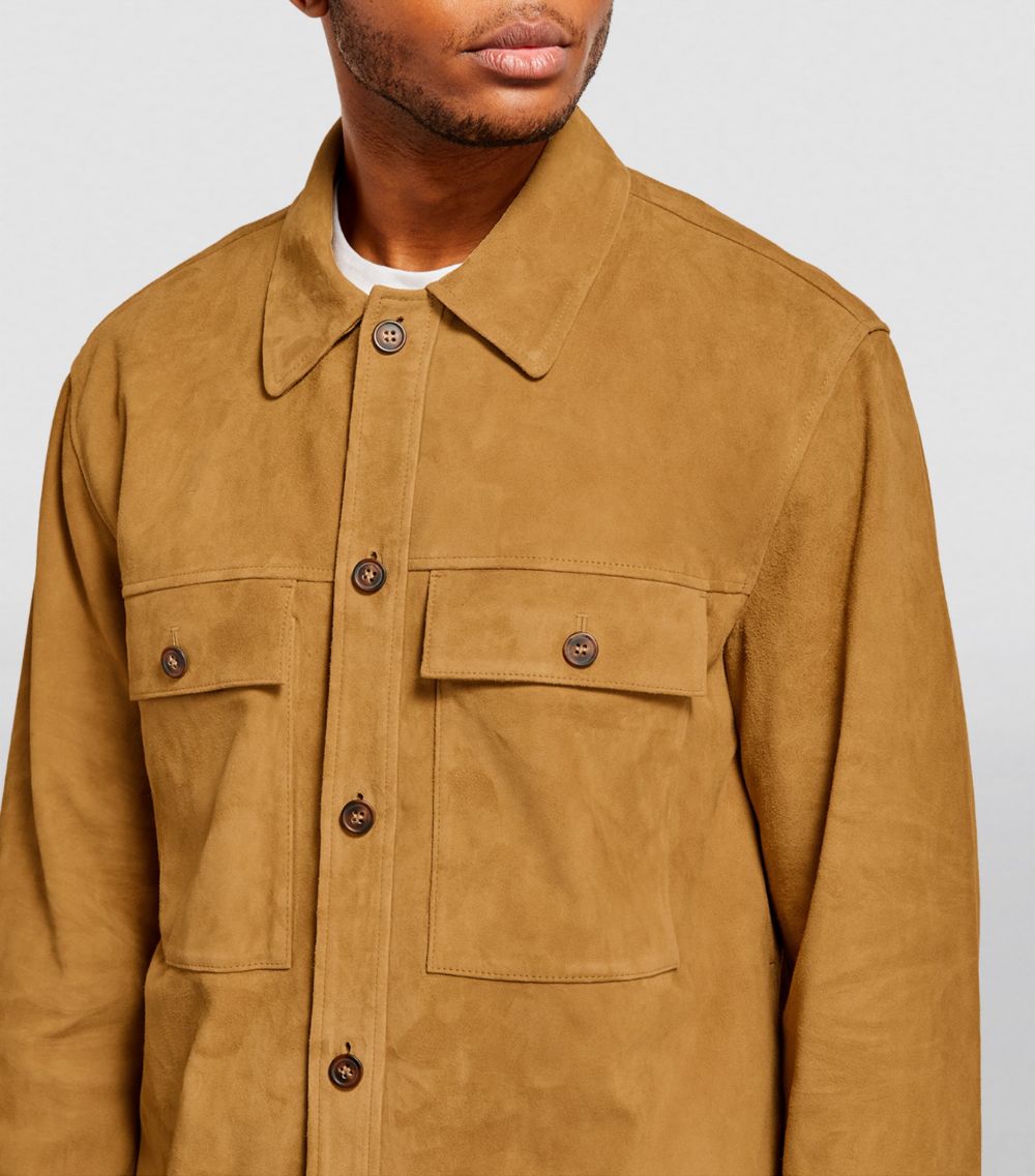 Vince Vince Suede Overshirt