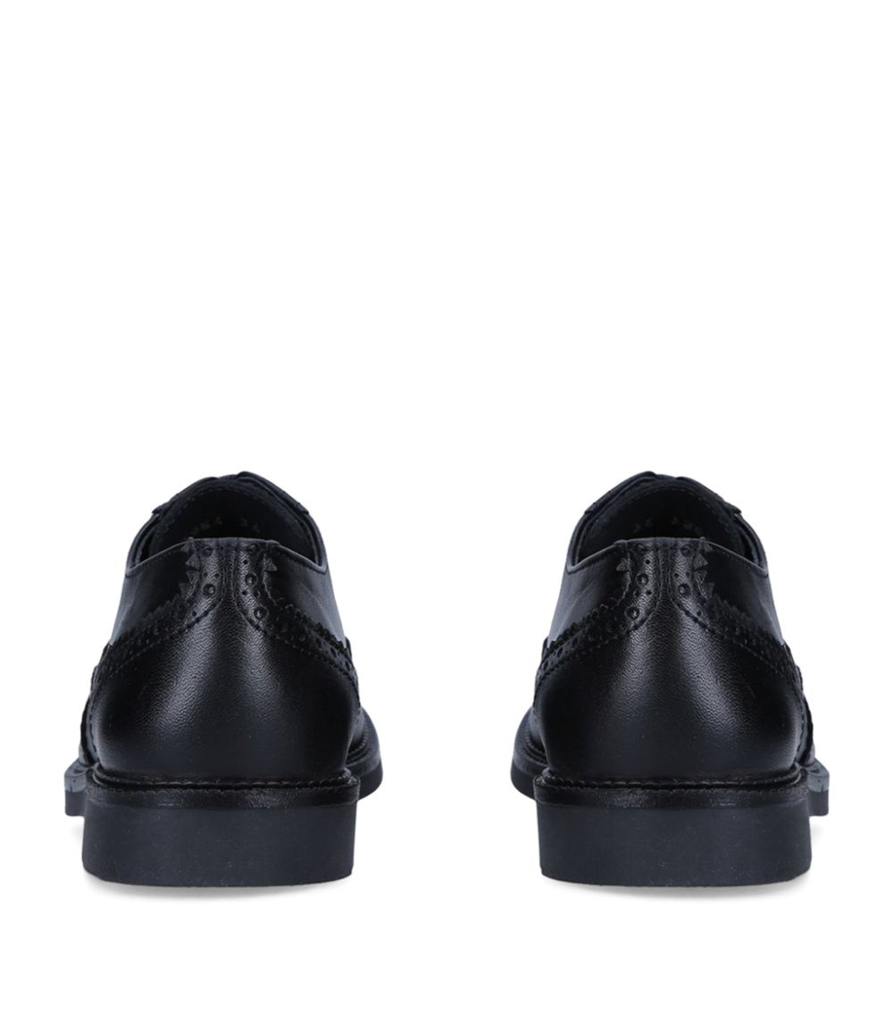 Papouelli Papouelli Leather Riley School Shoes