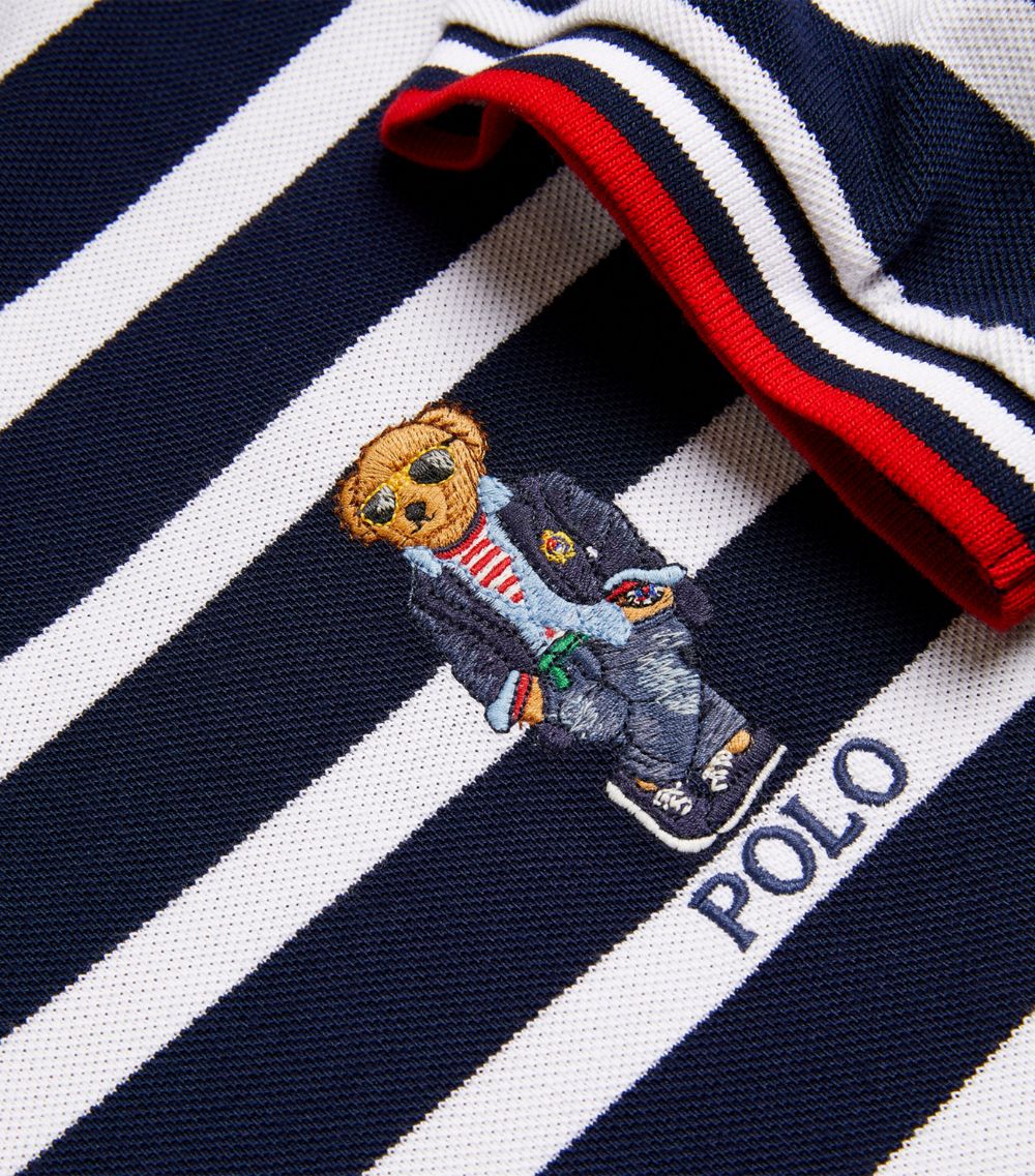 Polo Ralph Lauren Polo Ralph Lauren Striped Polo Bear Polo Shirt