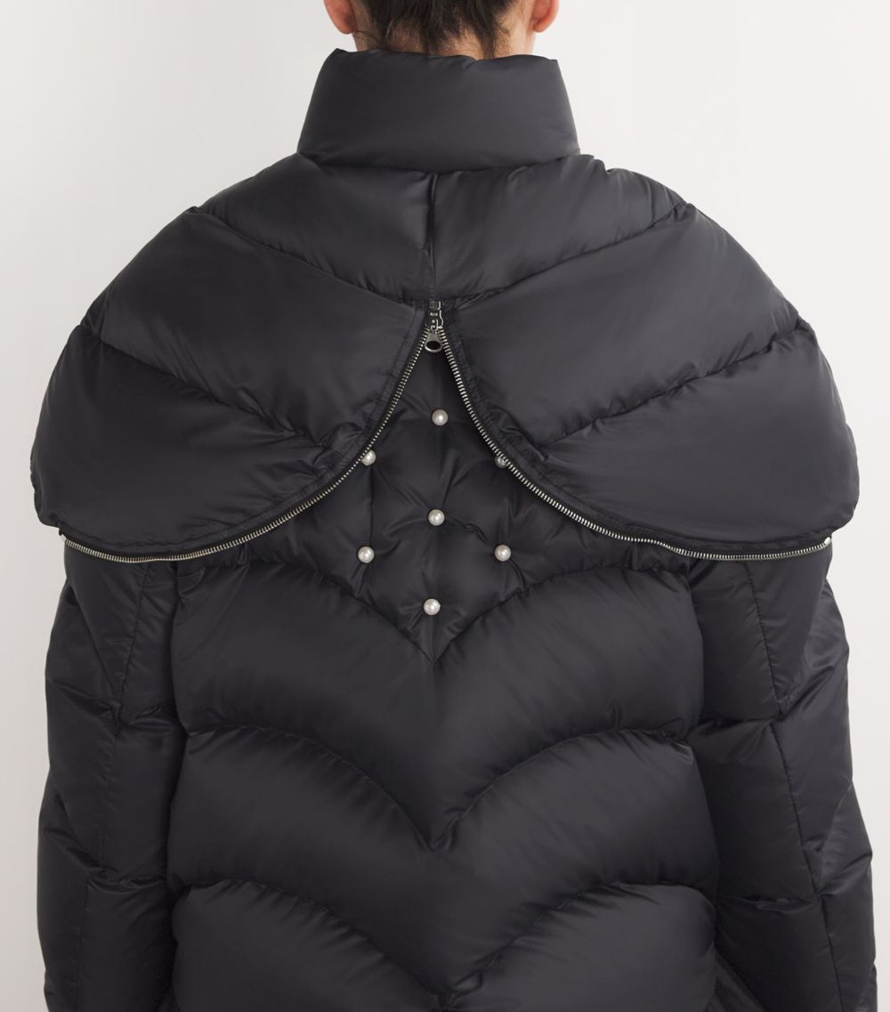 Khrisjoy Khrisjoy Down Embellished Hug Puffer Jacket