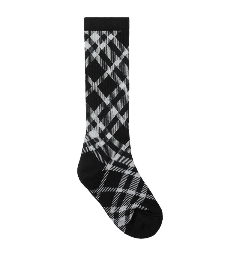 Burberry Burberry Cotton-Blend Check Socks